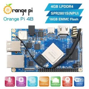 اورنج پای 4 گیگ DDR4 فلش 16 گیگ Orange Pi 4B - 0404