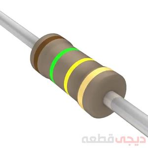مقاومت دیپ 150 کیلو اهم 1.4 وات CFR-25JB-52-150K