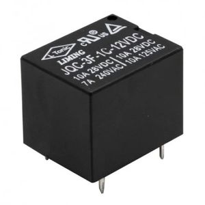 رله 10 آمپر 12 ولت پایه میلون JQC-3F-1C-12VDC