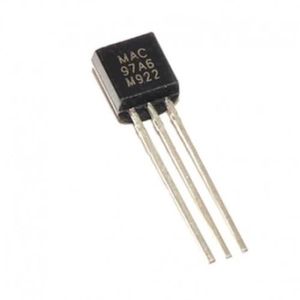 ترایاک ولتاژ 400 کیلو ولت جریان 0.6 آمپر MAC97A6