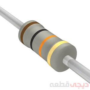 مقاومت 10 کیلو اهم 1 وات RSF100JB-73-10K