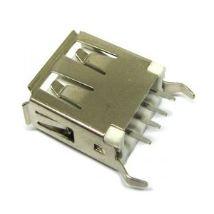 کانکتور USB مادگی مدل A صاف