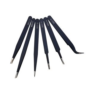 پنس آنتی استاتیک سر کج ESD-15