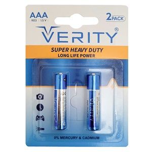 باتری نیم قلمی کارتی VERITY