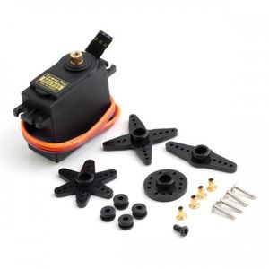 موتور سروو دنده فلزی MG995 توان 13 کیلو زاویه 180 درجه