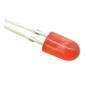ال ای دی 5 میلی متر قرمز مات OVAL