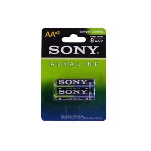 باتری قلمی آلکالاین دوتایی برند سونی SONY