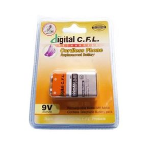 باتری کتابی شارژی 9V 300mA