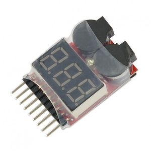ماژول نمایشگر ولتاژ باتری مجهز به آلارم هشدار