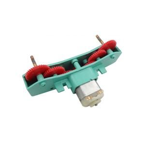 موتور گیربکس دار پلاستیکی دو شفت