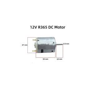 موتور DC ولتاژ 12 ولت سشواری سایز کوچک R-365-12V