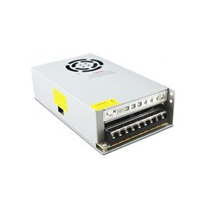 منبع تغذیه سوئیچینگ فلزی 12V-20A فن دار