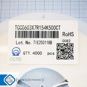 TCC0603X7R154K500CT