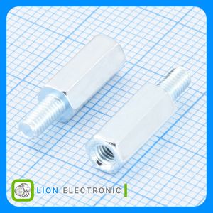 M-F M3 HEX 3X12+6mm