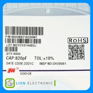 0603B821K500NT