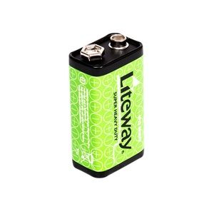 باتری کتابی 9V برند Liteway شیرینگ