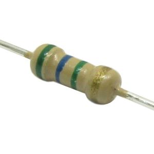 مقاومت 5.6 مگا اهم 1/4 وات 5 درصد | 5.6M