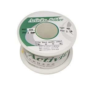 سیم لحیم 0.8 میلی متر 50 گرمی اکتیویتی Solder Wire
