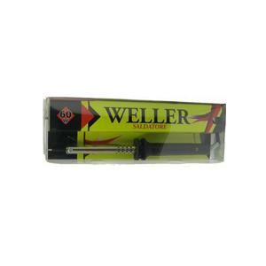 هویه 60 برند WELLER با نوک سرامیکی نسوز و المنت طلایی