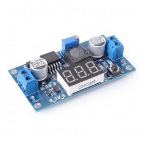 ماژول تغذیه کاهنده LM2596 همراه با نمایشگر