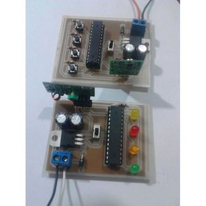 مدار ریموت کنترل 4 کانال توسط ماژول های ASK و AVR