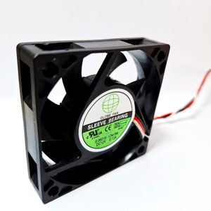CPU Cooler Fan Sleeve Bearing /3PIN / 10000 RPM /12V 0.12A/60*60*15mm (S0601512M-3M) - USED