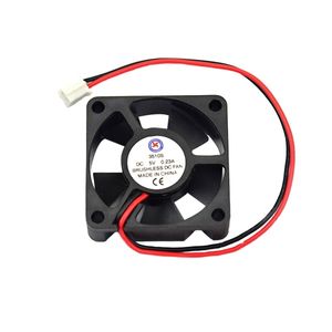Brushless DC Cooling Fan 12V 3510S 5 Blades 2 Wire 35x35x10mm Sleeve-Bearing (3510S)