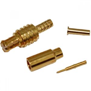 MCX2-5003-RG178 MCX PLUG CRIMP CONNECTOR - Straight - for RG178/ RG316 Cable
