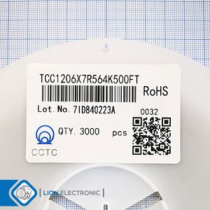 TCC1206X7R564K500FT