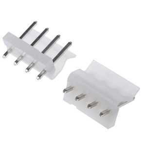 کانکتور پاور بدون قفل (CH) نر 4 پین 3.96mm صاف (ST)