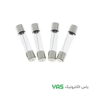 فیوز شیشه ای 10A ابعاد 30*6 میلی متر