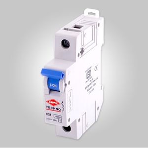 فیوز مینیاتوری DC تک پل 4 آمپر 10KA مدل USED - TECHNO
