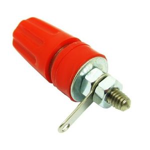 ترمینال تغذیه (فیش مادگی) مخروطی-قرمز 15A (TB4- RED)