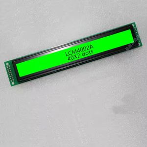 LCM4002A-1 ver2.0 LCD Screen Module Supports 40*2 Chars 182*33.5mm - USED