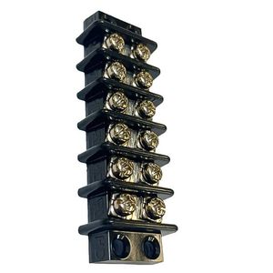 ترمینال بلاک پیچی 6 پوزیشن 20 آمپر 6Positin 20A terminal block (HD-20A-06PH)