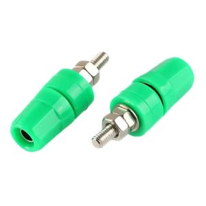 ترمینال تغذیه (فیش مادگی) مخروطی-سبز 15A (TB4- Green)