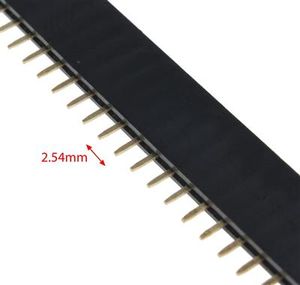 PIN HEADER 1*40 FEMALE ST 2.54MM