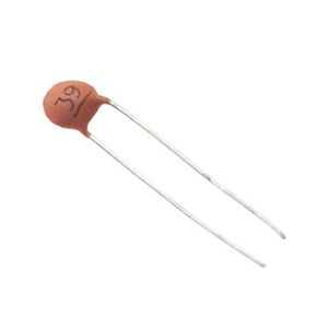 CERAMIC DISC CAPACITOR 39PF 50V