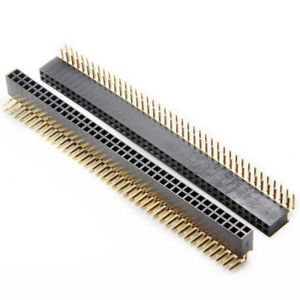 PIN HEADER 2*40 FEMALE RA 2.54MM