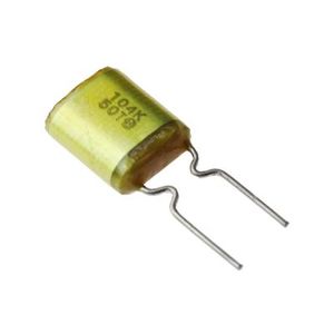 POLYESTER CAPACITOR 100NF 50V 5MM