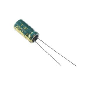 1UF 400V-6.3*12-105C-GREEN