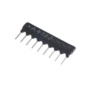 RESISTOR ARRAY 4.7KOHMS 9PIN