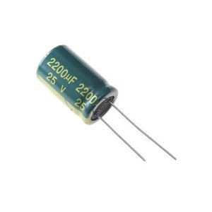 2200UF 25V-13*21-105C-GREEN