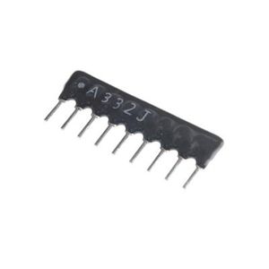 RESISTOR ARRAY 3.3KOHM 9PIN