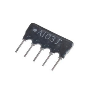 RESISTOR ARRAY 10KOHMS 5PIN