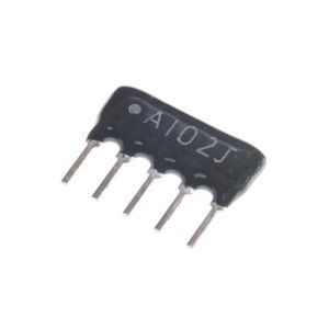 RESISTOR ARRAY 1KOHMS 5PIN