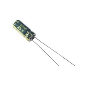 33UF 25V-5*11-105C-GREEN