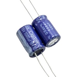 خازن الکترولیتی 1000uF / 16V تایوانی مارک CAPXON