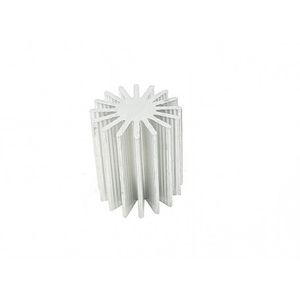 هیت سینک آلومینیومی استوانه ای 16 پره 25x25mm