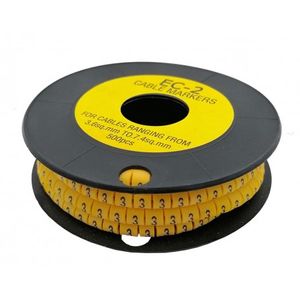 شماره کابل حلقوی عدد 3 سایز EC-2 رول500 تایی